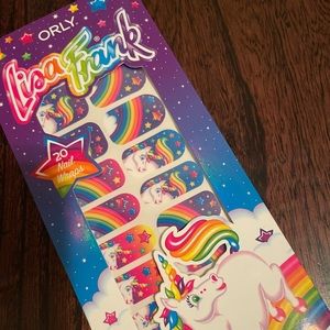 🦄Lisa Frank Unicorn Nail Wraps🦄